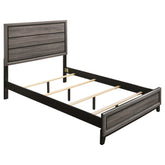 Best Furniture Outlet - Coaster - Watson Wood Queen Panel Bed Grey Oak - 212421Q